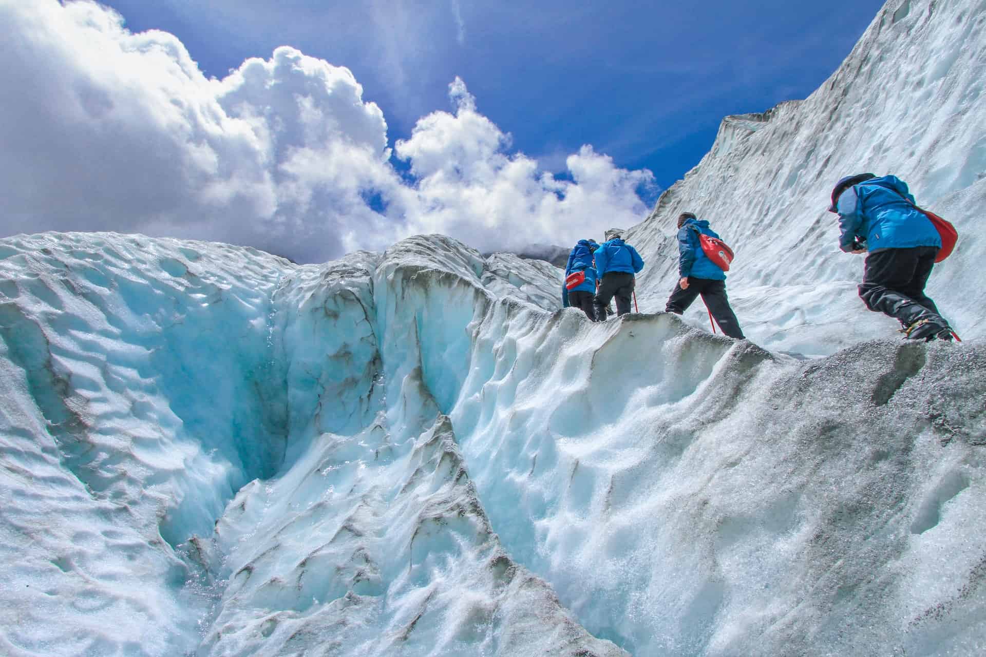 Persönlichkeitsentwicklung Aufstieg Berg Gletscher